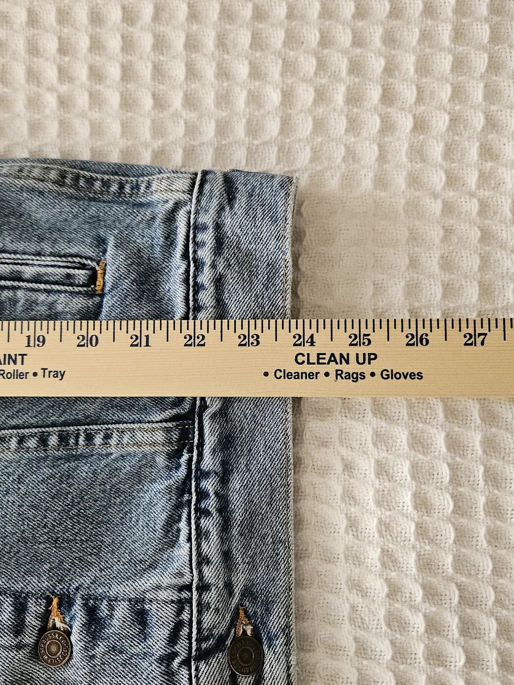 Vintage Levi's Men's S Blue Denim Trucker Jacket. 70507-0389